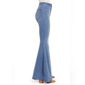 NWT Free People Just Float On Flare Jeans Bell Bottoms